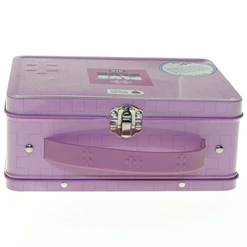 Plus plusser i metal kuffert (str. 20 x. 8 cm)