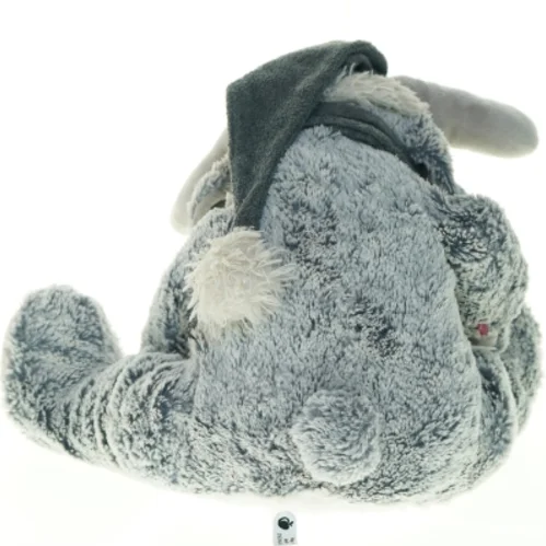 Tøjdyr elg med bamsehue (str. H. 38 cm)
