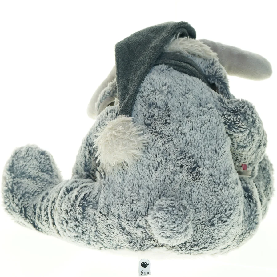 Tøjdyr elg med bamsehue (str. H. 38 cm)
