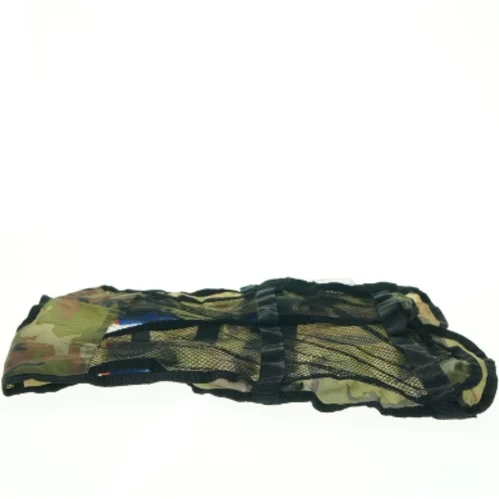 Kamuflage taktikvest med skumpatroner (str. 50 x. 35 cm)