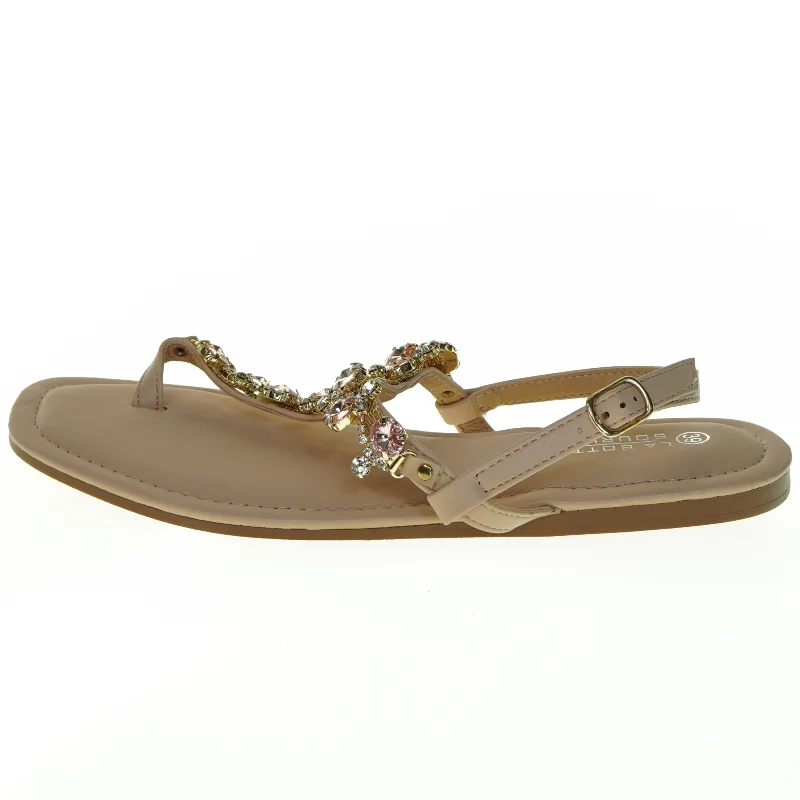 Sandaler med dekorationer fra La Bottine (str. 39)