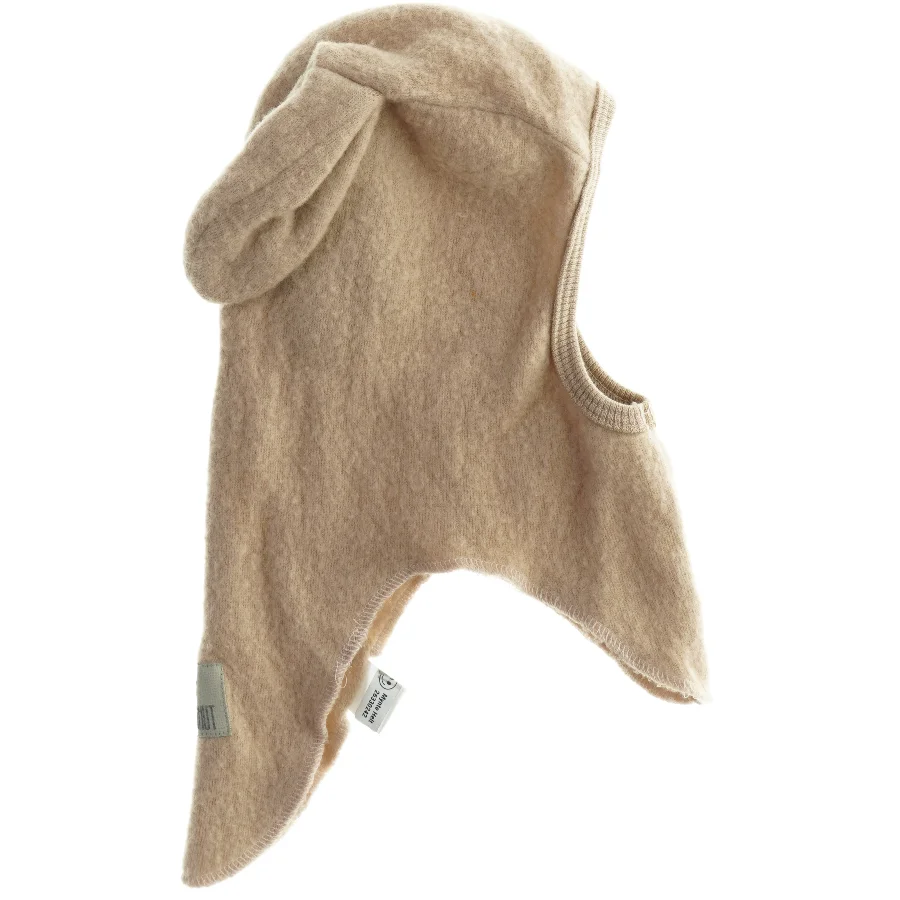 Huttelihut Hue i uld MED ØRER (str. 6-12 år)