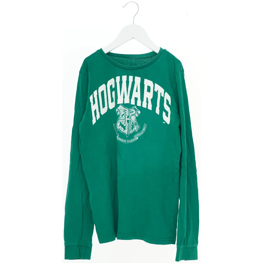 Langærmet Hogwarts bluse fra Harry Potter (str. 140)