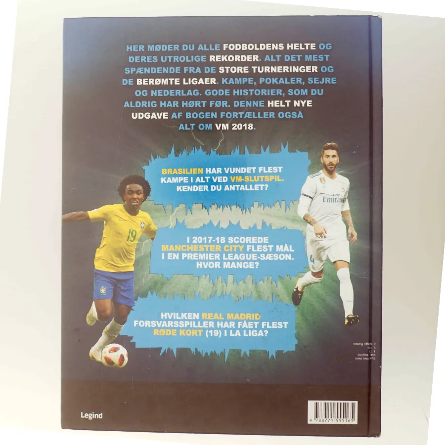 Fodbold verdensrekorder 2018 af Clive Gifford (Bog)