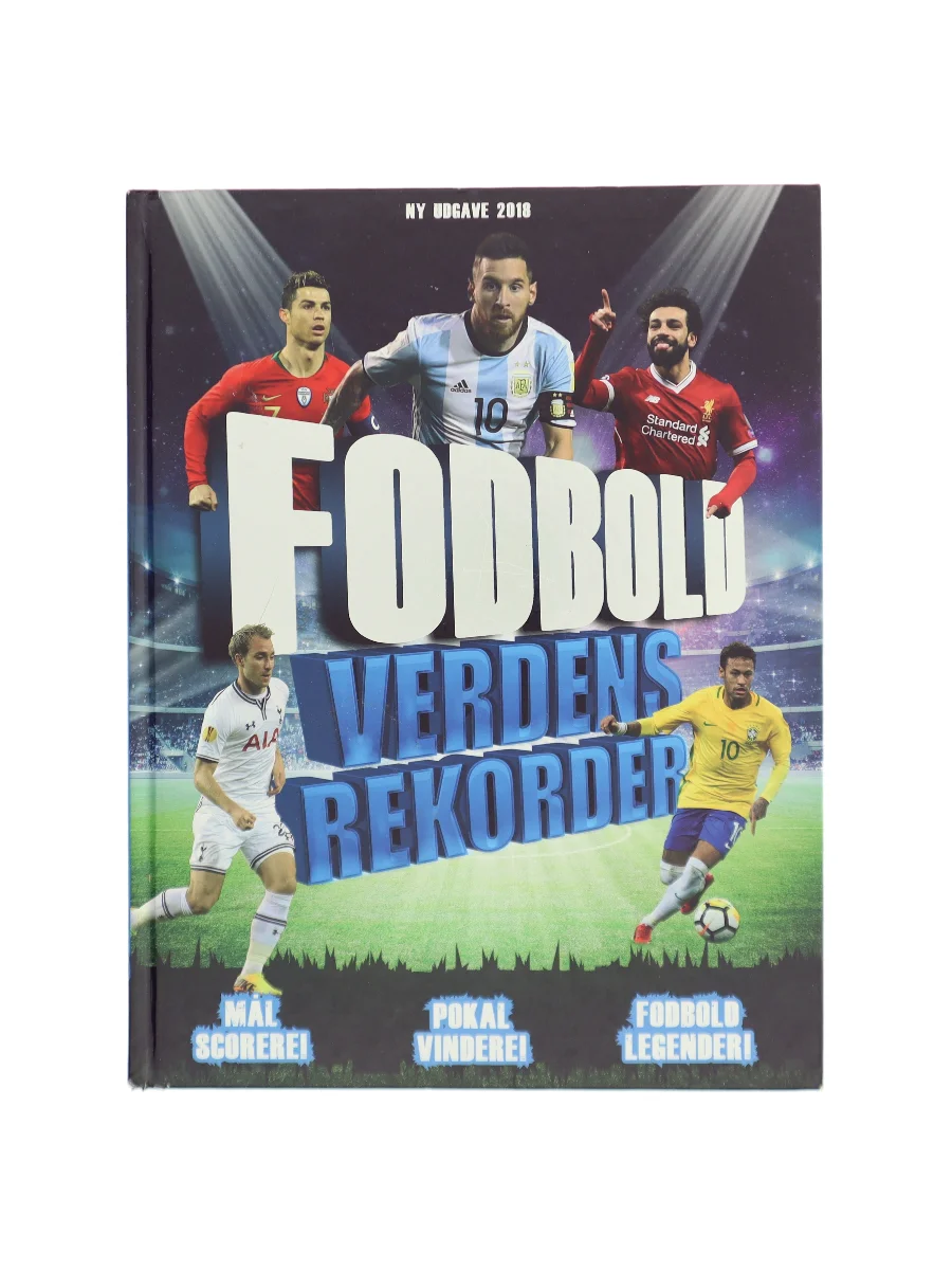 Forsiden af Fodbold verdensrekorder 2018 af Clive Gifford
