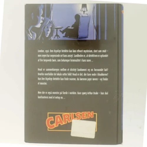 Den Usynlige Detektiv: Skyggemonsteret af Justin Richards (Bog) fra Carlsen