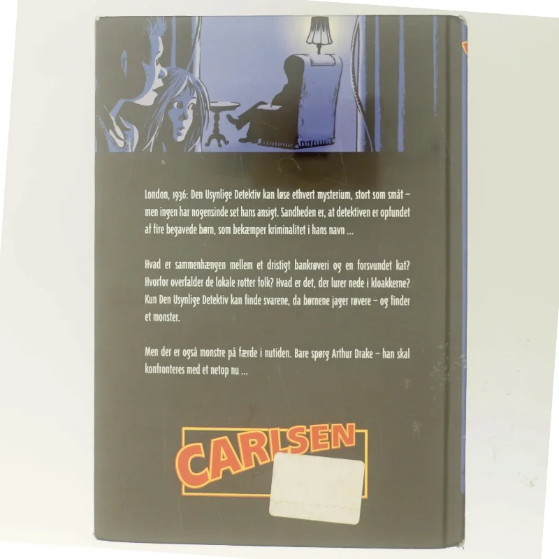 Den Usynlige Detektiv: Skyggemonsteret af Justin Richards (Bog) fra Carlsen