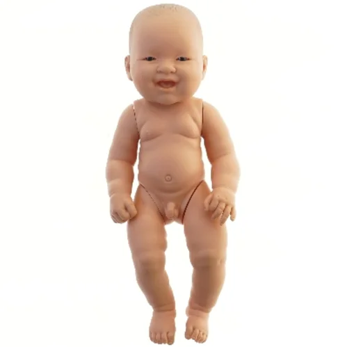 Babydreng dukke (str. 43x16 cm)