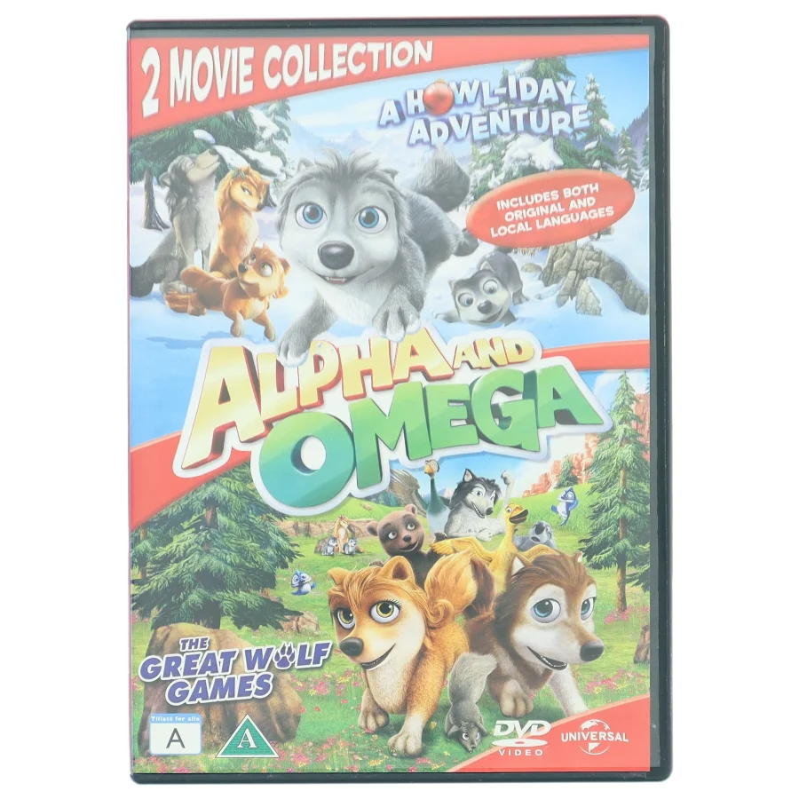 Alpha and Omega DVD fra Universal