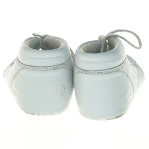 Brugte baby sko i hvidt læder fra Skofus (str. 21)