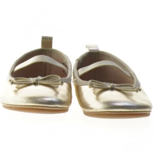 Børnesko guldballerina fra H&M (str. 23 )