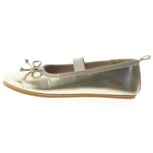 Børnesko guldballerina fra H&M (str. 23 )