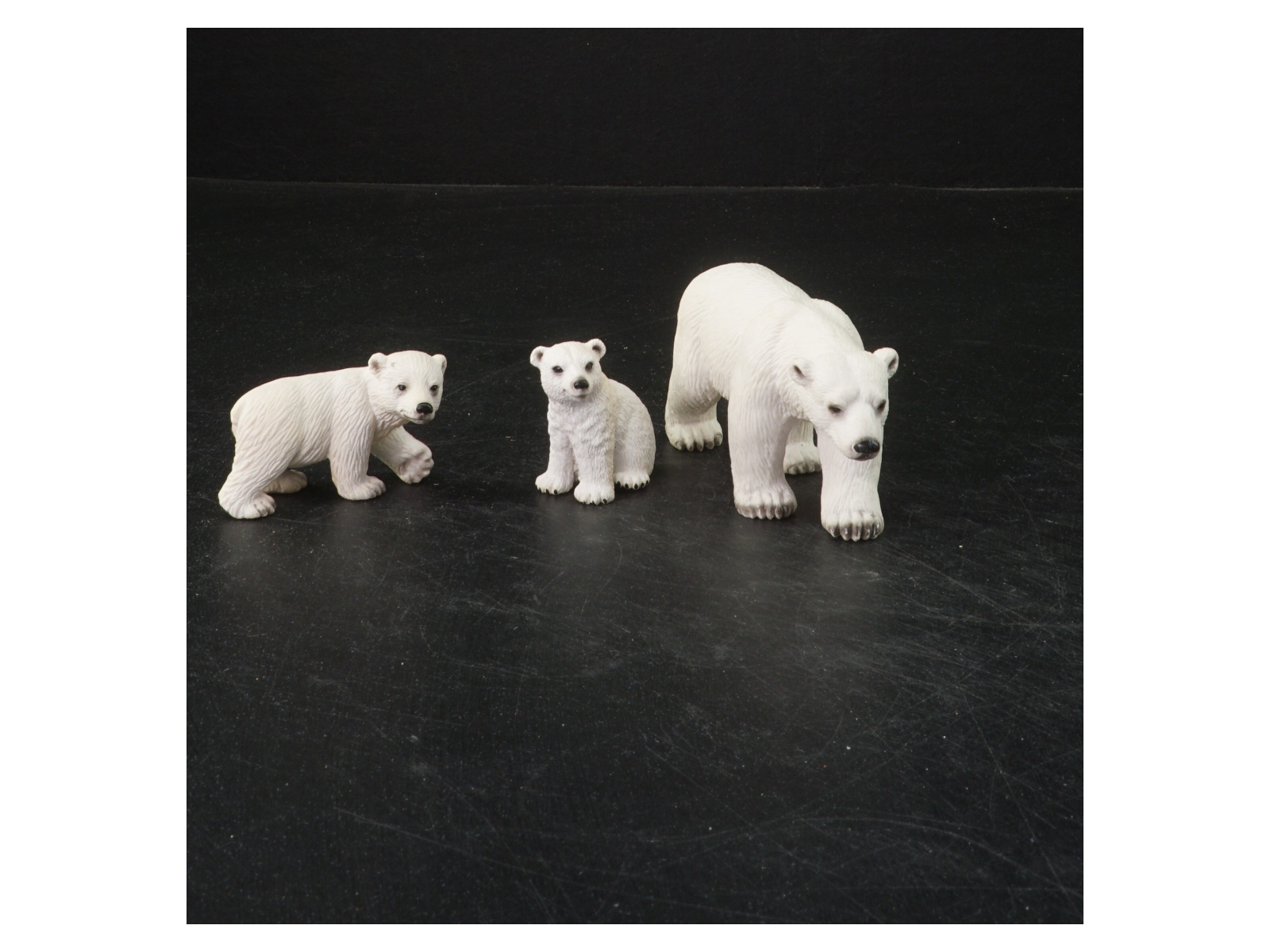 Schleich Isbjørne (str. 11x5,5&3x5&6x4,5 cm)