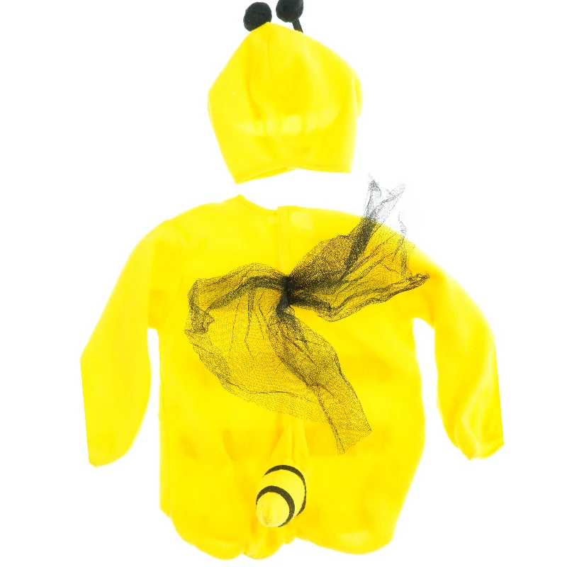 Fastelavn kostume 2-3 år. Udklædning Børnebi-kostume (str. Hofte - hals, 43 cm. skulder - skulder, 30 cm)