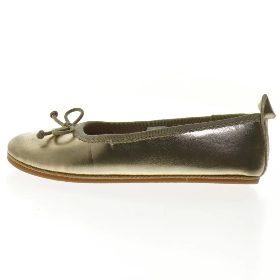 Guld ballerina sko til børn fra H&M (str. 23 )