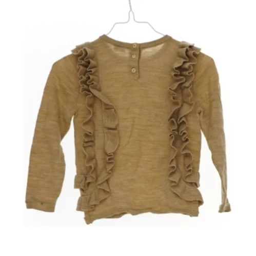 Langærmet bluse med flæser fra H&M (str. 98)