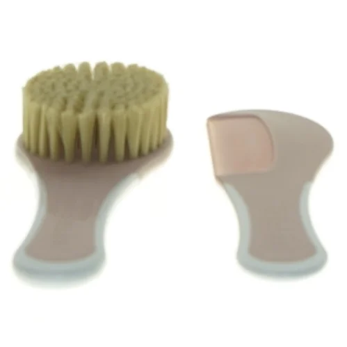 Massagebørste og kam sæt fra Bebejou (str. 17 x 5 cm)