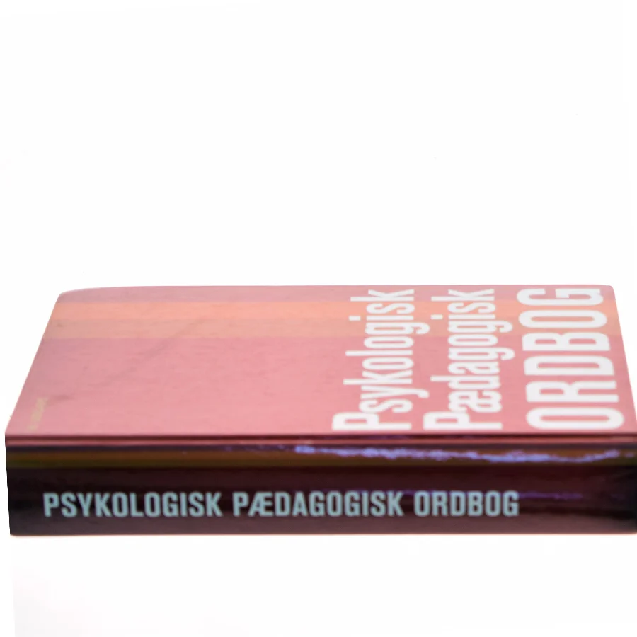 Psykologisk-pædagogisk ordbog (Bog)