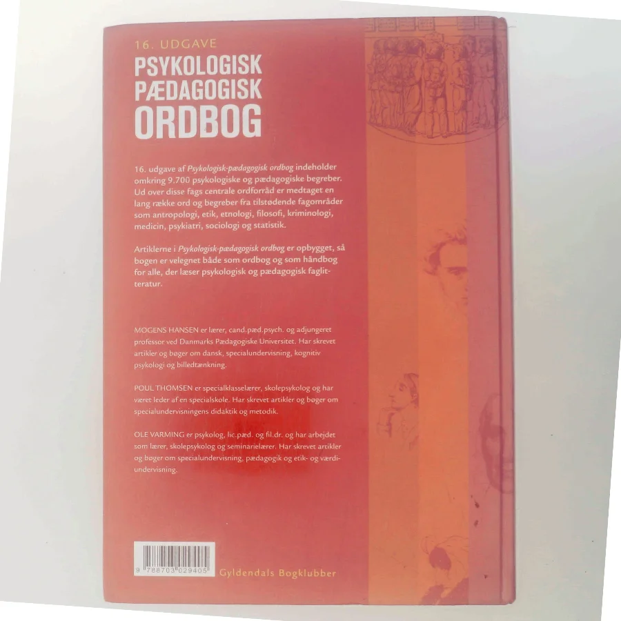 Psykologisk-pædagogisk ordbog (Bog)