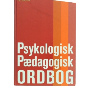 Psykologisk-pædagogisk ordbog (Bog)