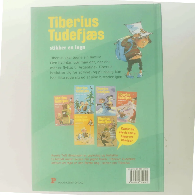 Tiberius Tudefjæs stikker en løgn af Renee Toft Simonsen (Bog)