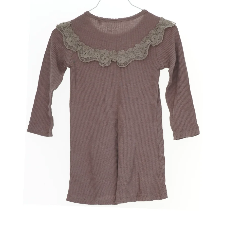 Langærmet trøje med blonder fra VRS (str. 92)