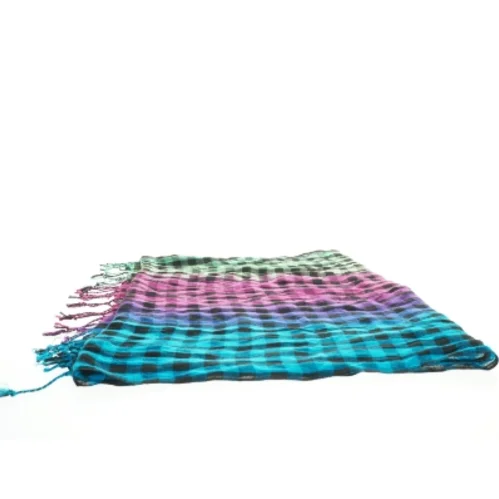 Tørklæde med tern(str. 160x54 cm) (str. 160x54 cm)