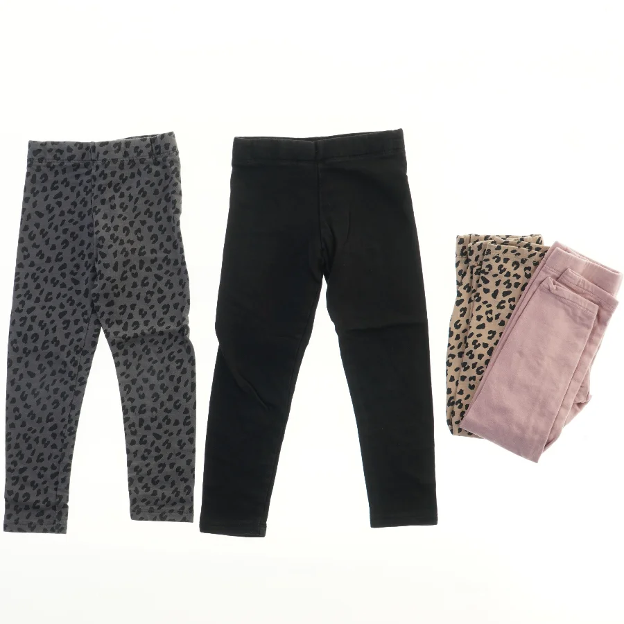 Blandet pakke med leggings fra H&M (str.  4 stk 98 )
