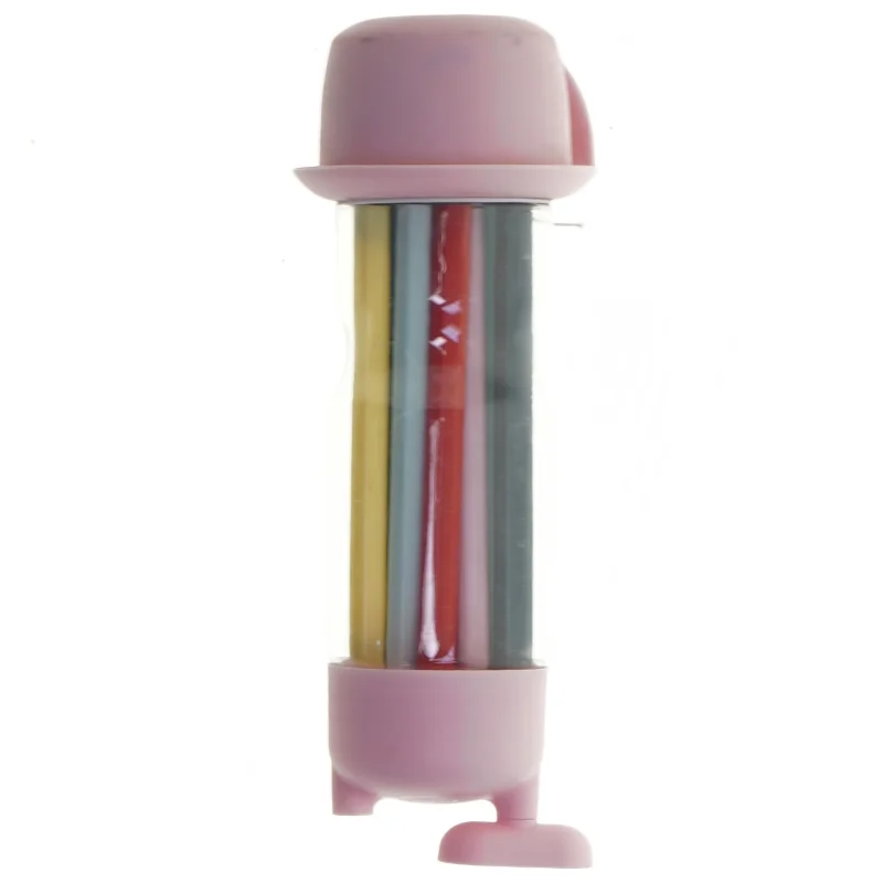 Sæt farvede blyanter i regnbueæske (str. 18 cm)