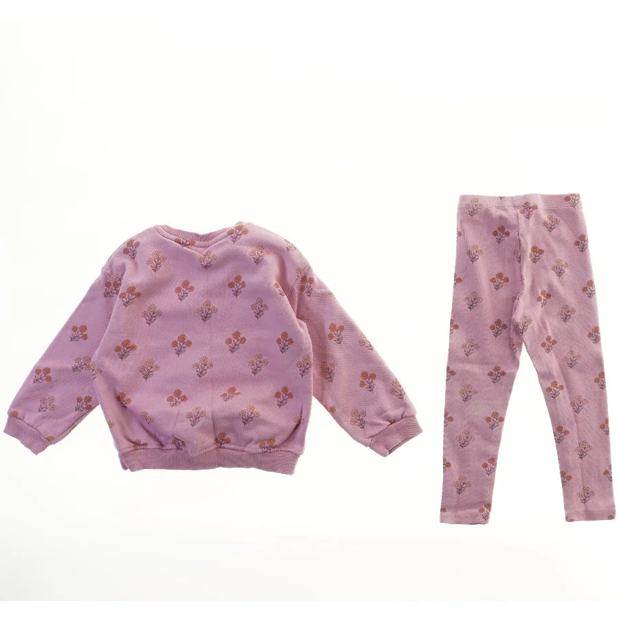 Sweatshirt og leggings sæt fra Zara (str. 98)