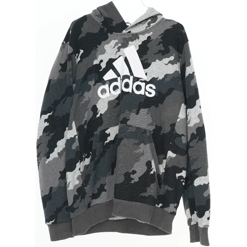 Hættetrøje med camouflage mønster fra Adidas (str. L)