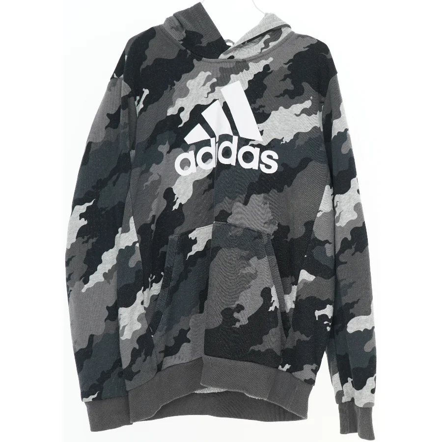 Hættetrøje med camouflage mønster fra Adidas (str. L)