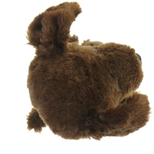 Tøjdyr hund med tøj (str. H. 18 cm)