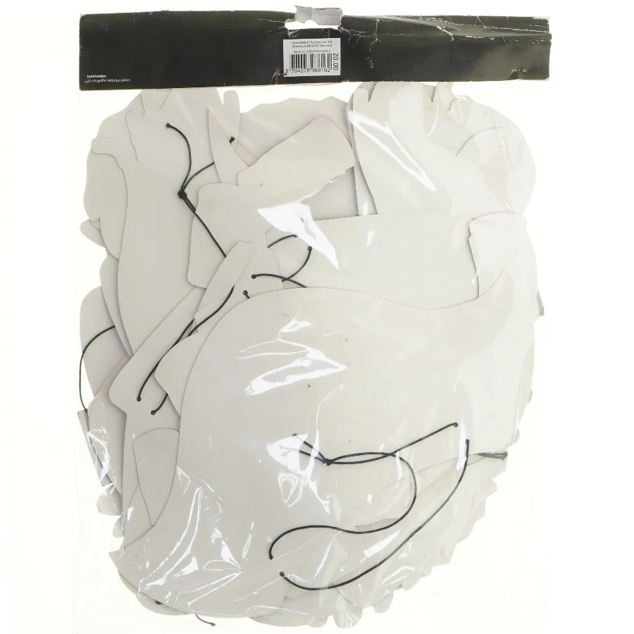 Selvhæftende hatte/parykker til selfies (str. 30x35 cm)