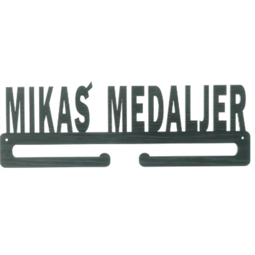 Medaljeholder (str. Længde. 45 cm. b. 15 cm)