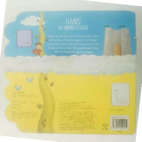 Bog med lyde. Hans og bønnestagen af Jack and the Beanstalk (Bog)