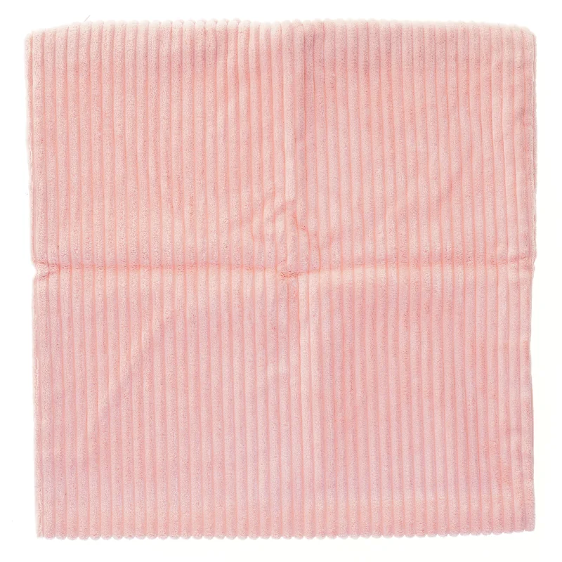 Lyserødt pudebetræk (str. 50x50 cm)