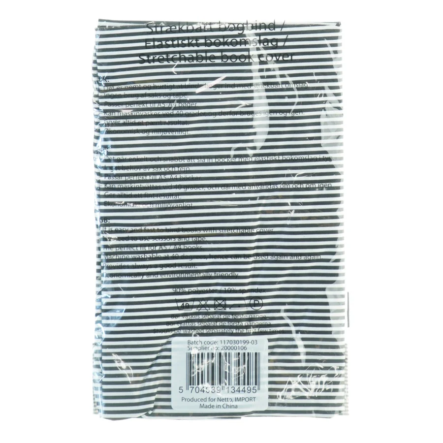 Elastisk bogomslag
