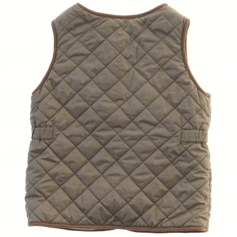 Quiltet vest med knapper (str. 98)