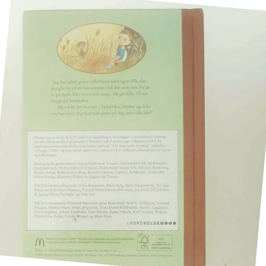 Min lille abe af Ulf Nilsson (Bog)