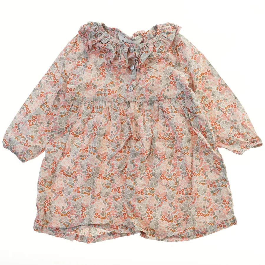 Floral Kjole med Flæser fra H&M (str. 98)