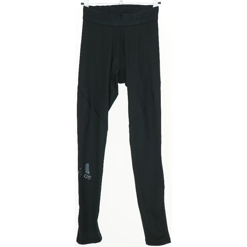 Lange sorte træningsbukser fra Adidas (str. 170)