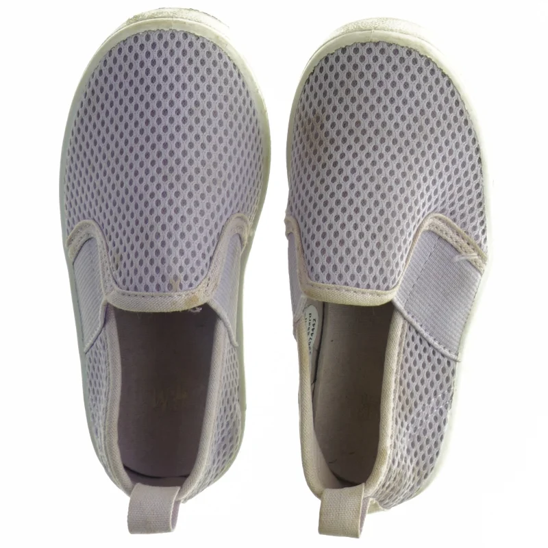 Brugte grå slip-on sko