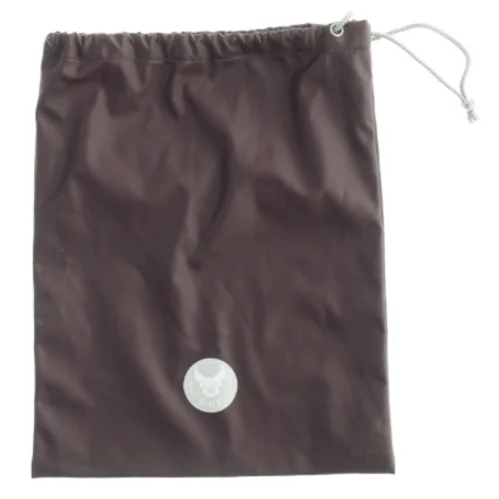 Sort stofpose med snoretræk fra Wheat (str. 33 x 27 cm)