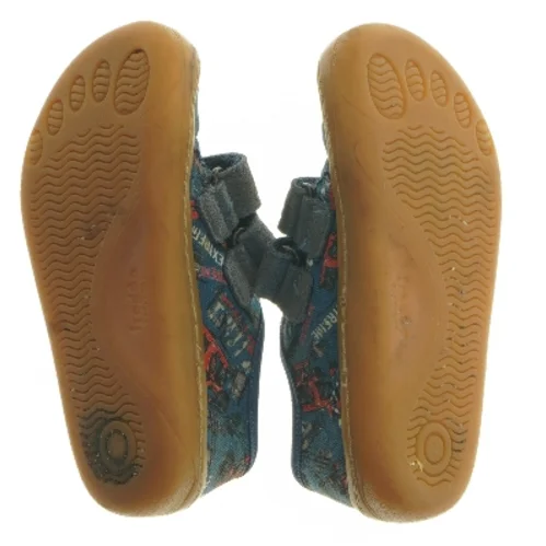 Froddo barfodssko canvas med racerbiler(str. 24 )