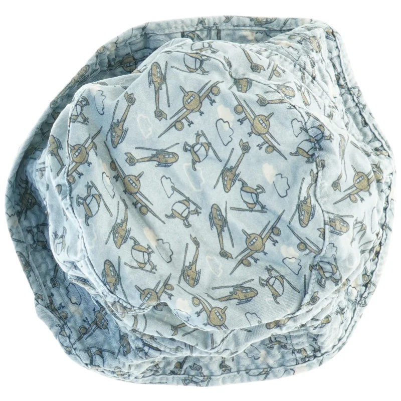 Bøllehat med flyvemaskine print fra Melton (str. 53)