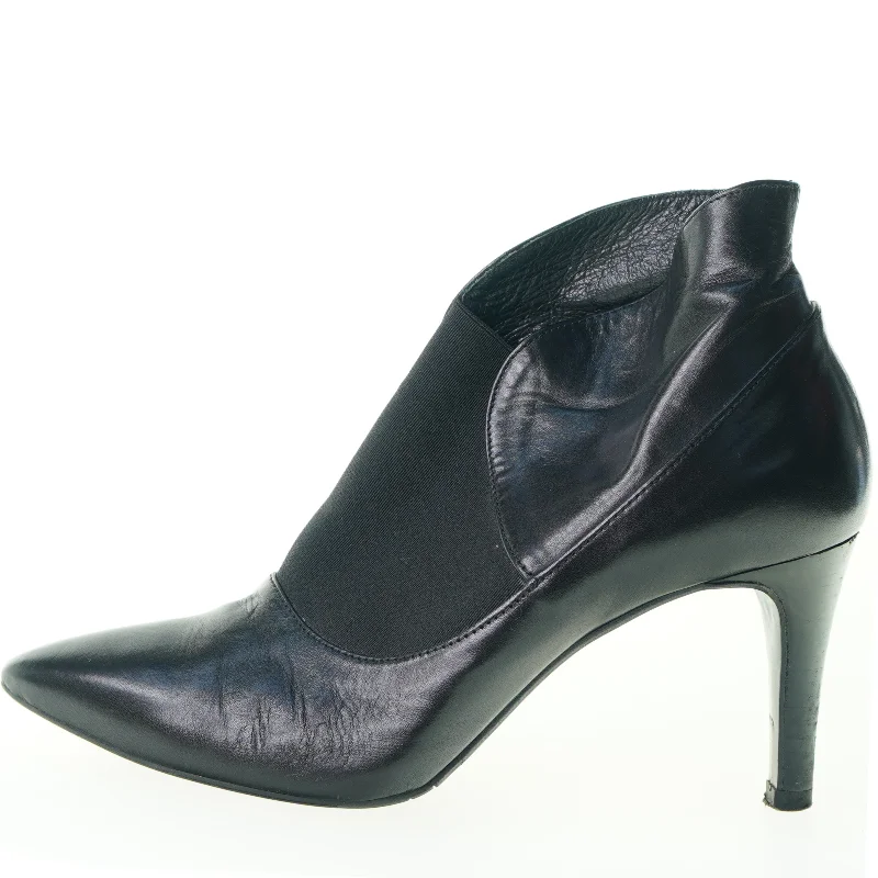 Ankelstøvler med hæl fra Billi Bi (str. 36)