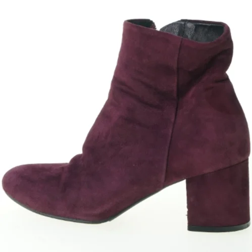 Ruskindsstøvler med hæl fra Billi Bi (str. 36)