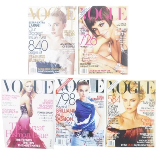 Vogue magasiner fra Vogue (str. Blandet)
