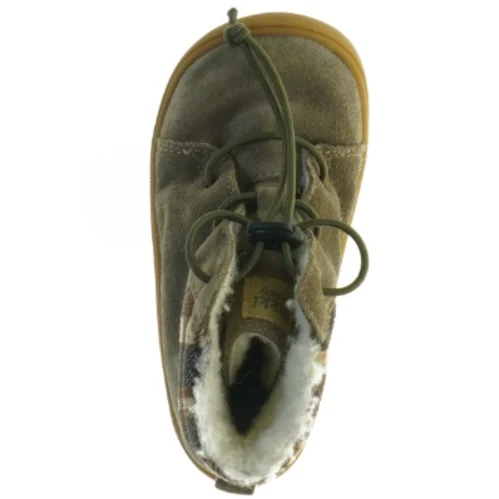 Barfodsstøvler i ruskind fra Tikki (str. 23)